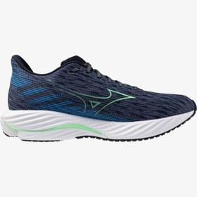 Resim Mizuno Wave Rider 28 Erkek Mavi Koşu Ayakkabısı 