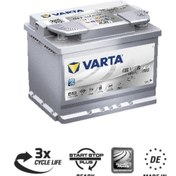 Resim Varta D52 60 Ah Silver Dynamic Start-Stop Agm Akü- Q1-2022 / 366796135 