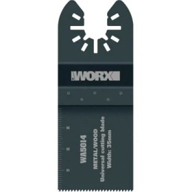 Resim Storemax WA5014 Çok Amaçlı Raspalama Makinesi Için 35X40MM Metal, Ahşap, Fiberglas, Pvc Kesme Bıçağı 