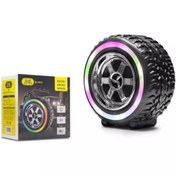 Resim Subzero Sb35 Led Işıklı Bluetooth Müzik Kutusu Usb & Sd Kart Destekli Taşınabilir Hoparlör Siyah 