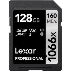 Resim Lexar 128gb Pro 1066x Uhs-ı Sdxc Hafıza Kartı 