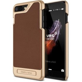 Resim Vrs Design İphone 8 Plus / 7 Plus İle Uyumlu Simpli Mod Kılıf Brown 