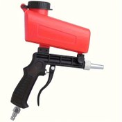 Resim 90psi Ayarlanabilir Kum Püskürtme Tabancası - Taşınabilir, Pnömatik, Yerçekimi Beslemeli ve Ayarlanabilir - Pas Çıkarma İçin Mükemmel! 