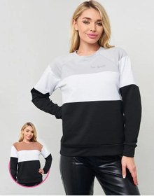 Resim Iren Renetti Büyük Beden Spor Sweatshirt. 139263210 Gri 