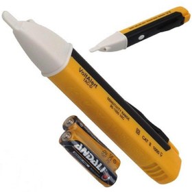 Resim Go İthalat Elektrik Kaçak Dijital Kontrol Kalemi Cihazı -Dedektörlü Temassız Işıklı Kablo Voltaj Test (5250) 