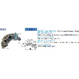 Resim Gauss DİYOT TABLASI DELCO TİPİ 85A - GAUSS-GA1758 