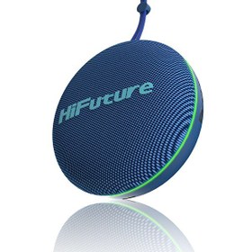 Resim HiFuture Altus Bluetooth 5.3 TWS Taşınabilir Hoparlör 10W IPX4 Suya Dayanıklı Mavi 