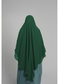 Resim Hürrem Bone Zümrüt Pratik Hazır Geçmeli Tesettür Eşarp Krep Bağcıklı Sufle Hijab 2313 37 