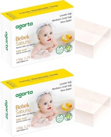 Resim Agarta El Yapımı Doğal Sabun 150GR Bebek (2 Li Set) 