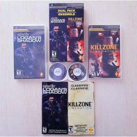 Resim POPKONSOL Logan's Shadow Killzone Liberation Dual Pack 2 Oyun Bir Arada Koleksiyon Oyun Paketi 