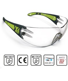 Resim Nzb Bisiklet Koşu Outdoor Motor Gözlüğü Uv Korumalı Sporcu Bisikletçi Buğulanmaz Gözlük Silikon Kulaklık Şeffaf 