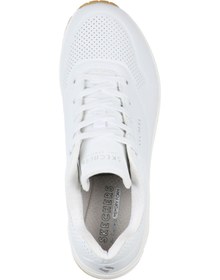 Resim Skechers Uno -stand On Air Kadın Beyaz Sneakers 73690 Wht 