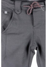 Resim Doctor Junior Erkek Çocuk Beli İpli Örme Pantolon Siyah 