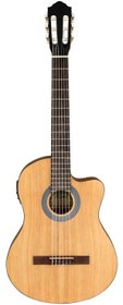 Resim Kozmos IC-100CE NAT Matt Elektro Klasik Gitar 