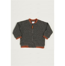 Resim Brandandbrand Wonder Kids Erkek Bebek Antrasit Renk Ceket Wk20Aw3043 3-6 Ay 
