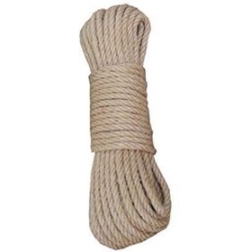 Resim Ekodoğa Jüt Halat 4 Mm 40 Metre Ip Halat Hasır Ip Dekor Ipi Jüt Kendir Jüt Çuval Ipi 