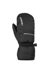 Resim Alan Mitten Siyah Çocuk Kayak Eldiveni 