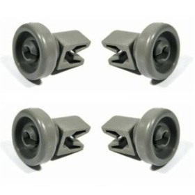 Resim FullYedek Zanussi Üst Sepet Teker , Zanussi Uyumlu Üst Sepet Tekeri 4 Lü 