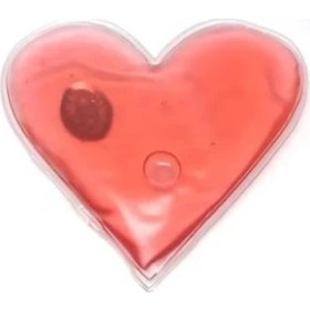 Resim Kalp Şeklinde Sihirli Jel El Isıtıcısı 