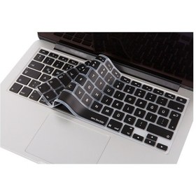 Resim Apple Uyumlu MacBook Air Pro Klavye Koruyucu Türkçe Q Silikon Ultra İnce Eski Usb Hdmı Model Siyah 