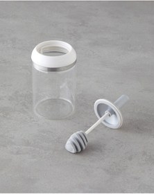 Resim English Home Shelby Borosilikat Bal Kavanoz 400 Ml Gri Gri 