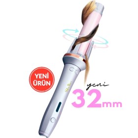 Resim Shibowavy 32 mm Kalın Su Dalgası Otomatik Saç Maşası Seramik Malzeme ile 3 Isı Kademesi 