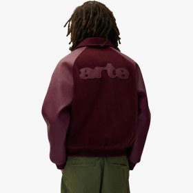 Resim Varsity Jacket 'Bordeaux' 