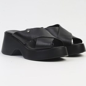 Resim Pierre Cardin Pc-7192- 3968 Siyah-kadın Platform Terlik Siyah 