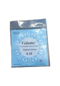 Resim VOLUME 0.18 KISA SAP BAĞLAMA TELİ 