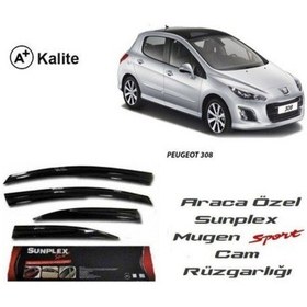 Resim Peugeot 308 Cam Rüzgarlığı Mugen Tip Sunplex 