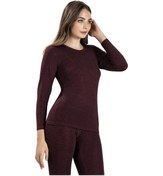 Resim Kadın Bordo Soft Üst İçlik Termal 597 - Bordo 
