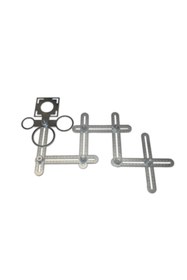 Resim benan tools Çok Fonksiyonlu Delik Şablon Cetveli 127 cm. 