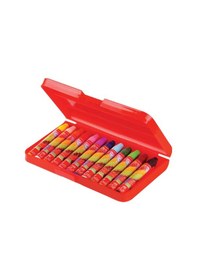 Resim Faber Castell Plastik Çantalı Pastel Boya 12 Renk 