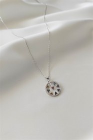 Resim Ziu 925 Ayar 2,40 Gram Şık Gümüş Kolye Uzunluk 45 Cm 