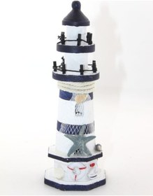 Resim Periboia Ahşap Marin Deniz Feneri Model 3 