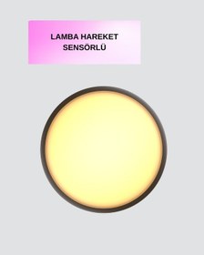 Resim Gld-spt- Hareket Algılayan Led Gece Lambası Mıknatıslı Duvar Montajlı Çok Renkli 