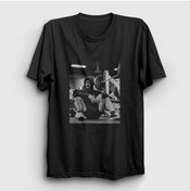 Resim Presmono Unisex Siyah Grayscale Gym Spor Chris Bumstead T-shirt 358768tt 