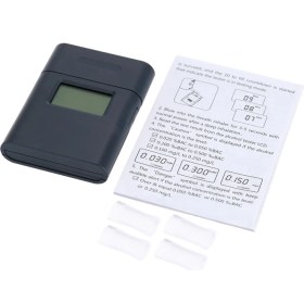 Resim Xiyu Shop Kutu Stili Olmadan Taşınabilir 360 Derece Dönen Nefes Alkol Test Cihazı Dijital Alkol Analizörü Profesyonel Vücut Alkol Ölçer AT-838 (Yurt Dışından) 