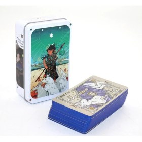 Resim Metal Kutulu Tarot Kartı White Numen 