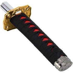 Resim Wondernest Evrensel Metal El Şekilli Dekoratif Şerit El Fren Kolu Kapak Siyah Siyah 