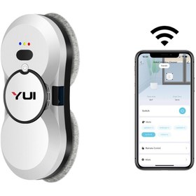 Resim Yui CS16 Pro 2024 Kumandalı - Smart Uygulamalı Su Püskürtme 2800 Pa Akıllı Cam Silme Robotu 