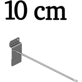 Resim 40 Adet 10 Cm Kanallı Pano Kancası, Bijuteri Aksesuar Askı, Kanca 