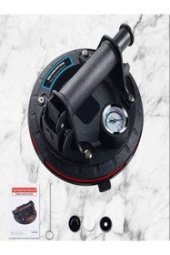 Resim ALMAYA TOOLS Cam kaldırıcı, vakumlu vantuz, manometreli güçlü vantuz, malzeme taşıma vantuzu 