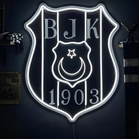 Resim Beşiktaş Premium Taraftar Dekoru - 70x70 