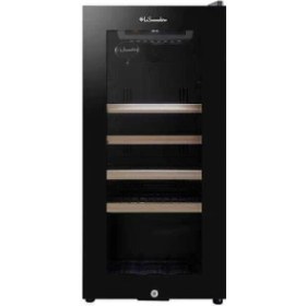 Resim La Sommeliere 38 Şişe Kapasiteli Service Solo Siyah Şarap DOLABI LS38BLACK 