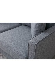 Resim Vivense EVA SERİSİ YATAKLI PUFLU KÖŞE KOLTUK, GRİ, SAĞ KÖŞE 