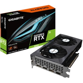 Resim Gigabyte NVIDIA GeForce RTX 3050 Eagle OC GV-N3050EAGLE OC-8GD 8 GB GDDR6 128 Bit Ekran Kartı 