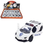 Resim Çekbırak Metal Polis Arabası - 930338 