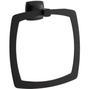 Resim Vitra Base 400 A4412036 Halka Havluluk Mat Siyah 