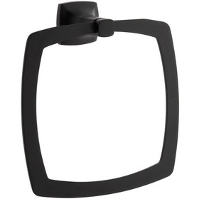 Resim Vitra Base 400 A4412036 Halka Havluluk Mat Siyah 